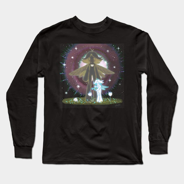 flowers fairy Long Sleeve T-Shirt by loamiwoo